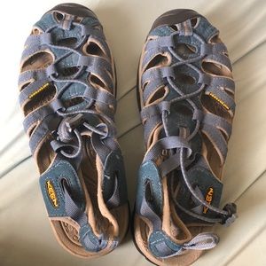 KEEN Blue Closed Toe Sandals
